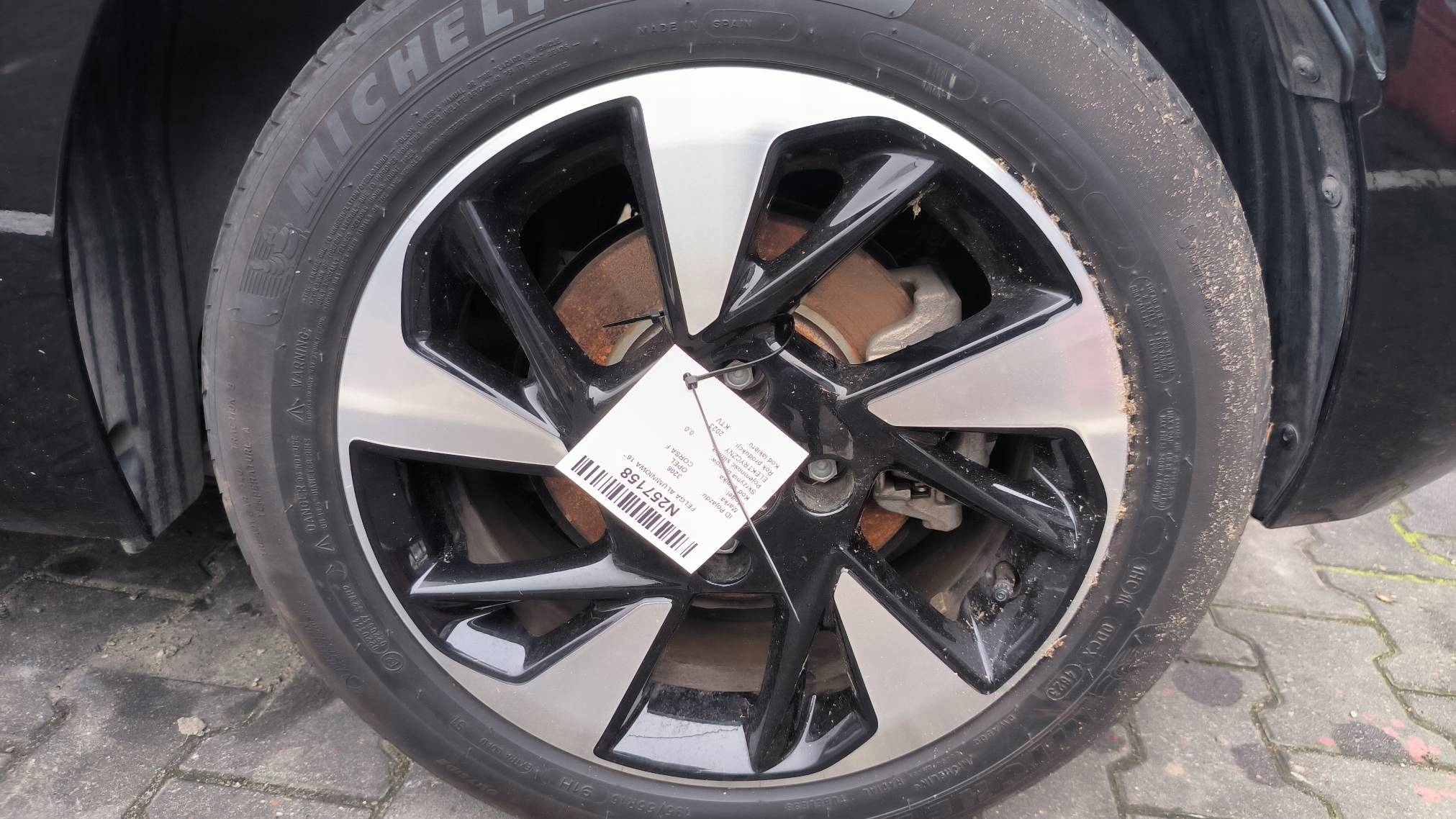 disk hliníkový 16 OPEL CORSA F CITROEN PEGUEOT