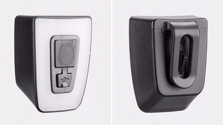 Lampka rowerowa na rower/kask ROXAR LED USB Stan opakowania oryginalne