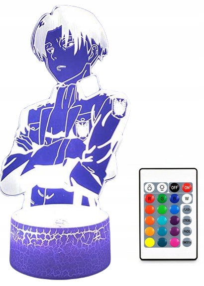 

Lampka Nocna 3D Led Attack On Titan Pilot
