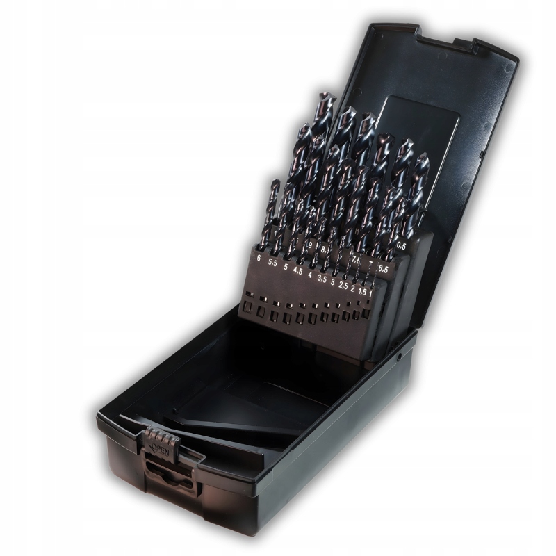 Sada Vrtáků Do Kovu Hss CO5% TiAlN 1,0MM Pro 13,0MM Bmmtools 1961