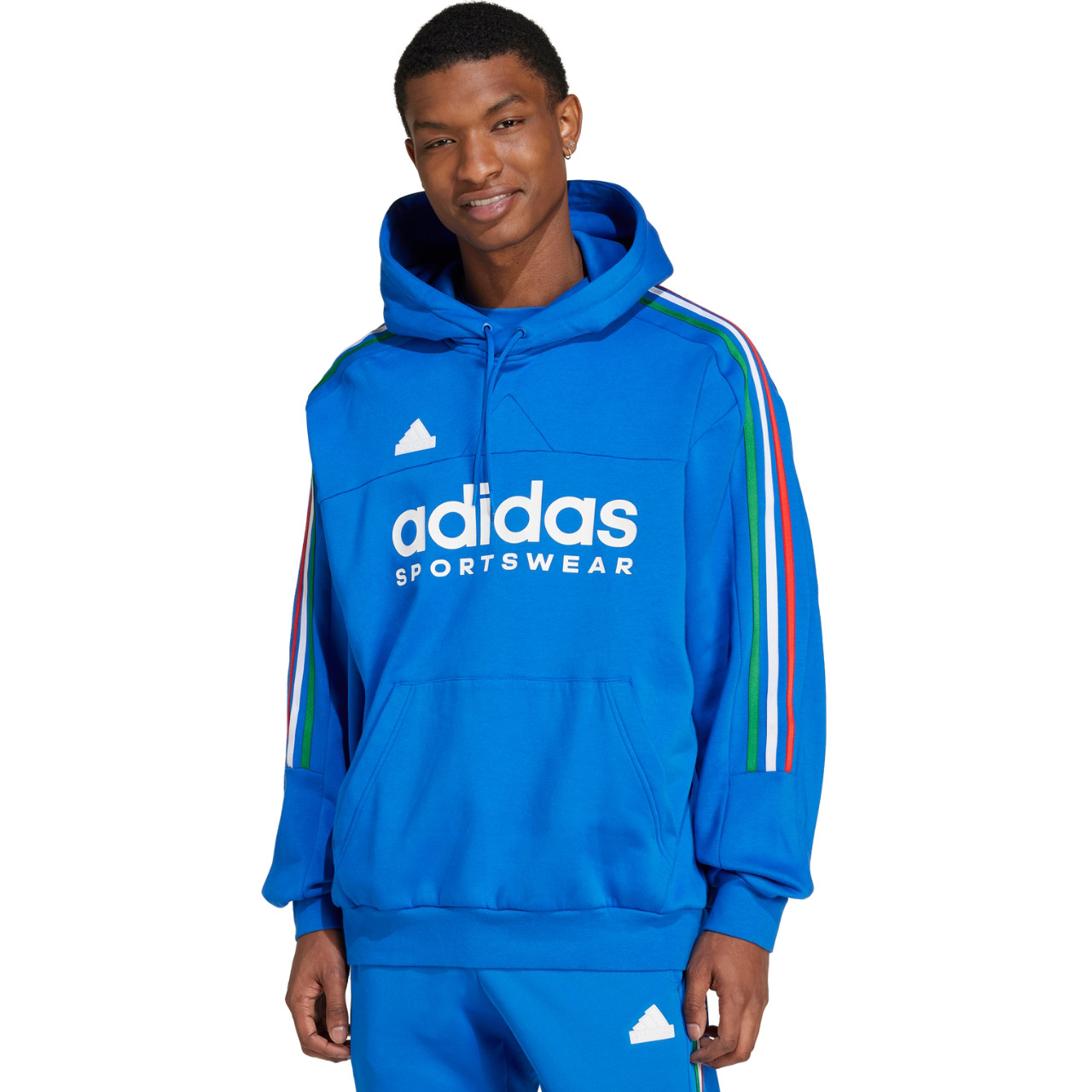 Pánská mikina adidas House of Tiro Nations Pack modrá Vel. L