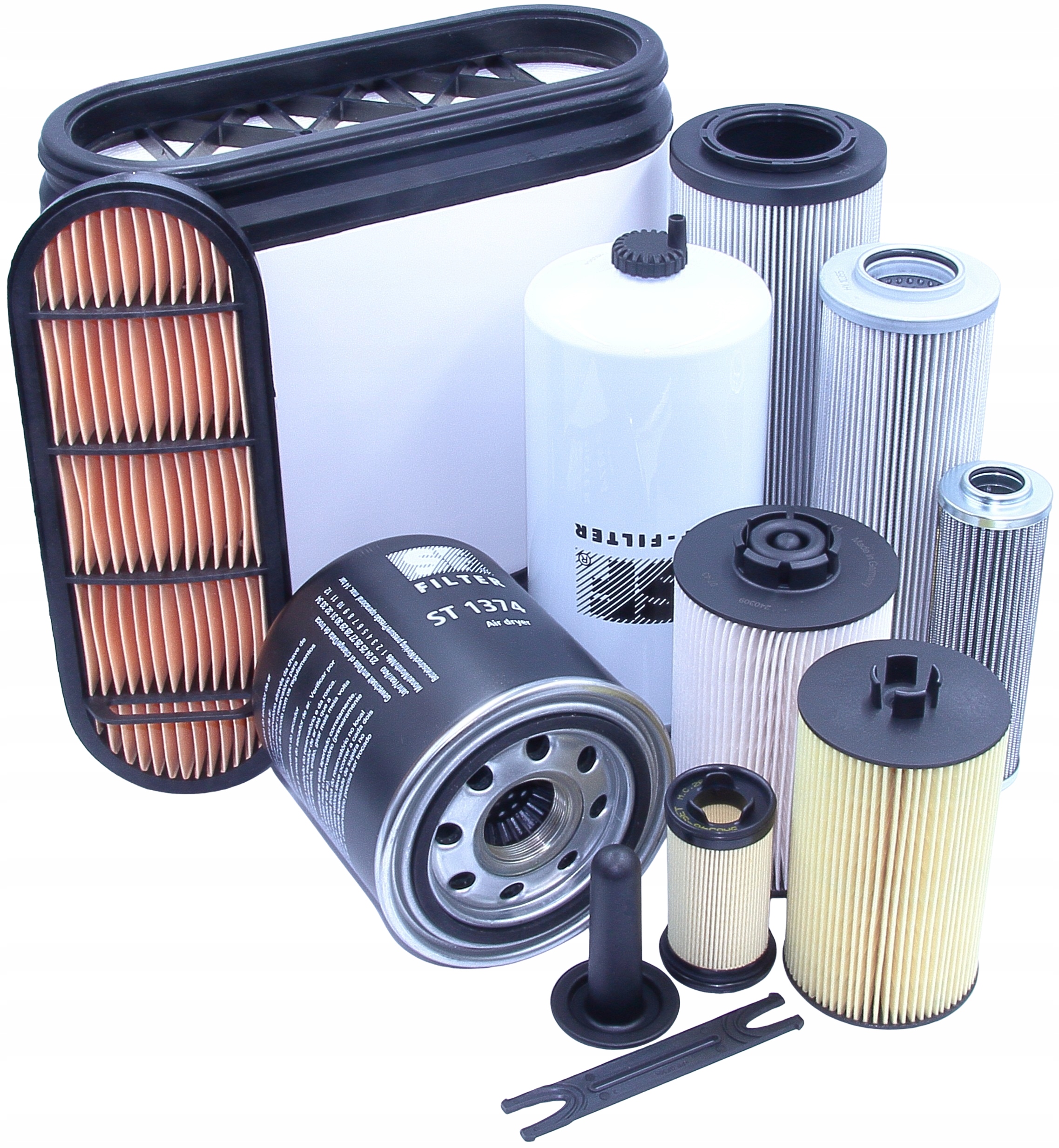 Filtry Deutz Fahr Agrotron 6190 sada. traktor