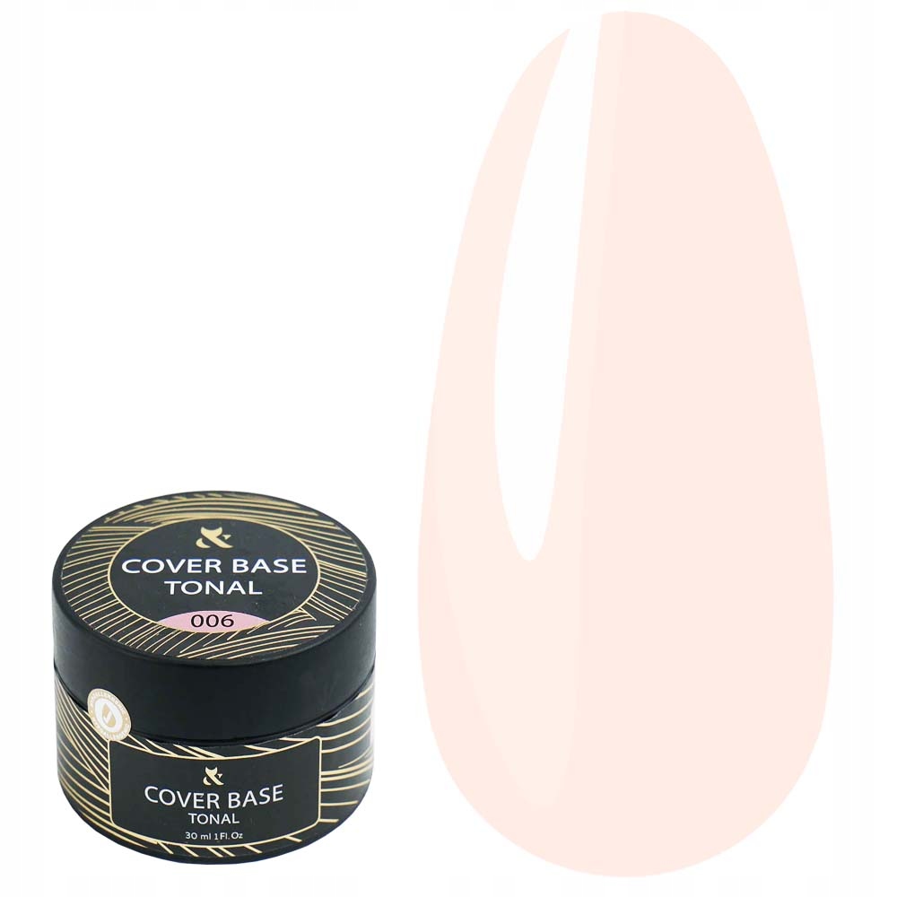 F.o.x Fox Tonal Cover Base 006, baza kauczukowa 30 ml