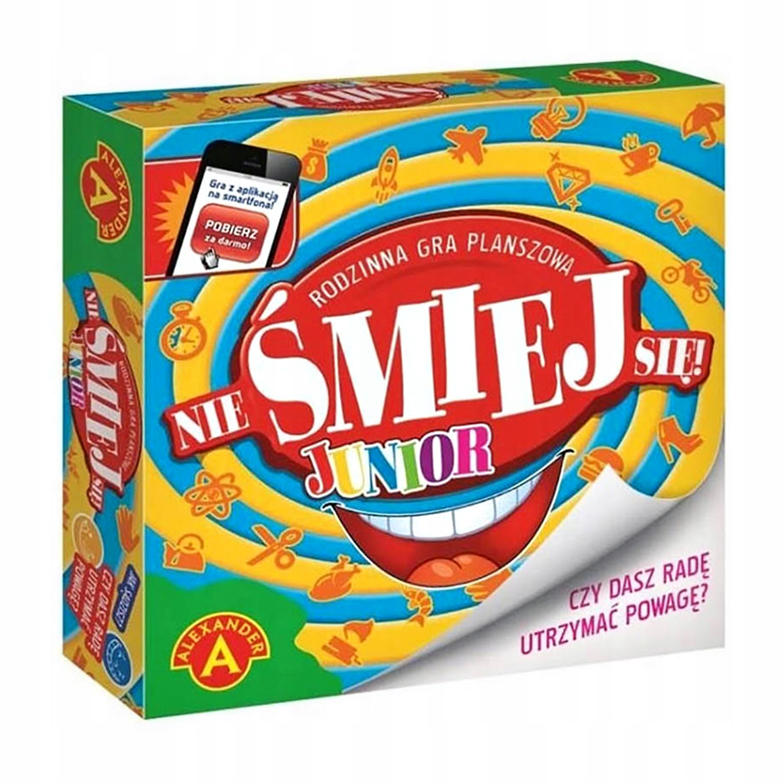 ALEXANDER: gra NIE ŚMIEJ SIĘ JUNIOR + aplikacja