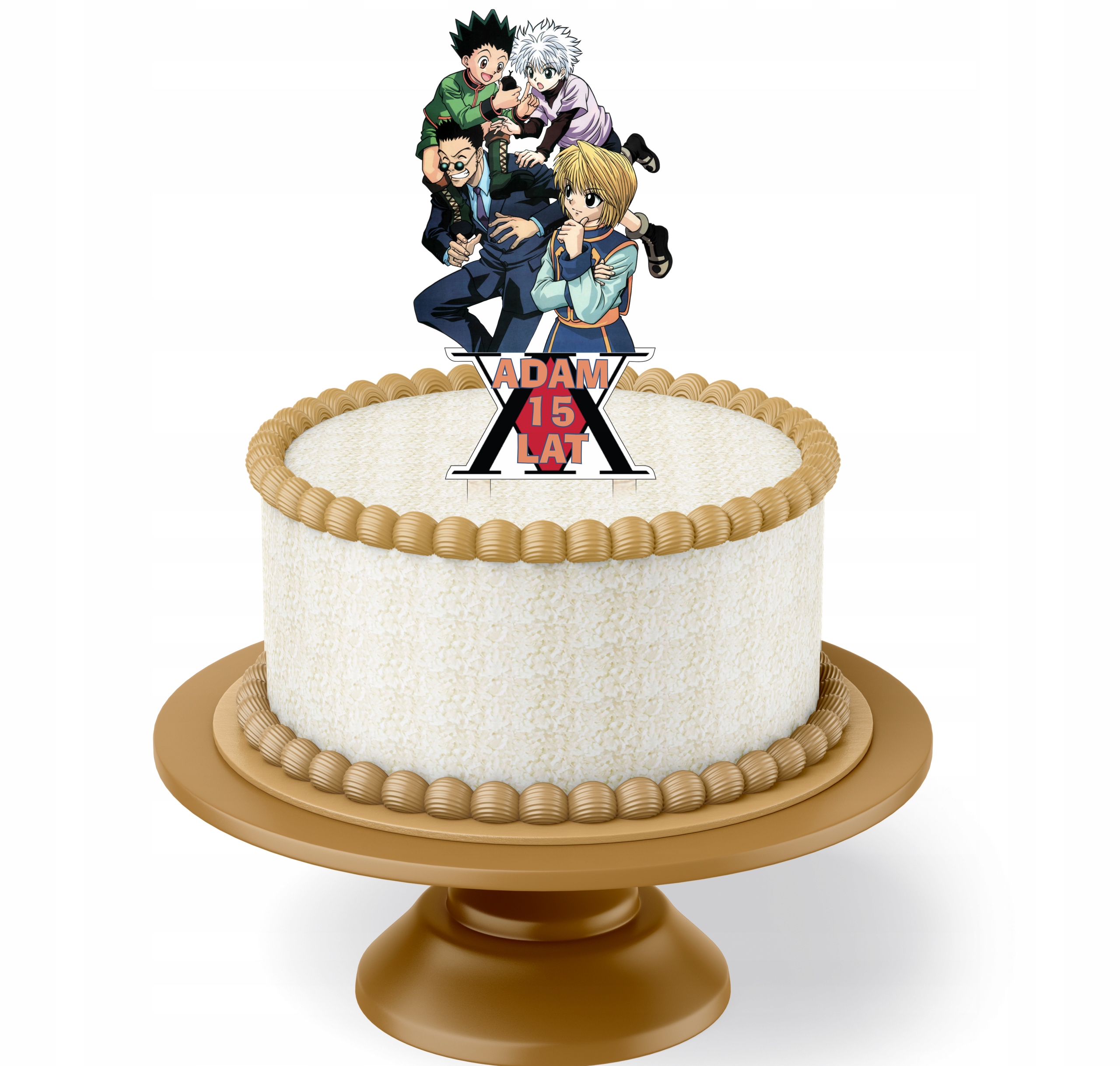 

Topper Kolorowy Anime Hunter x Hunter +imie