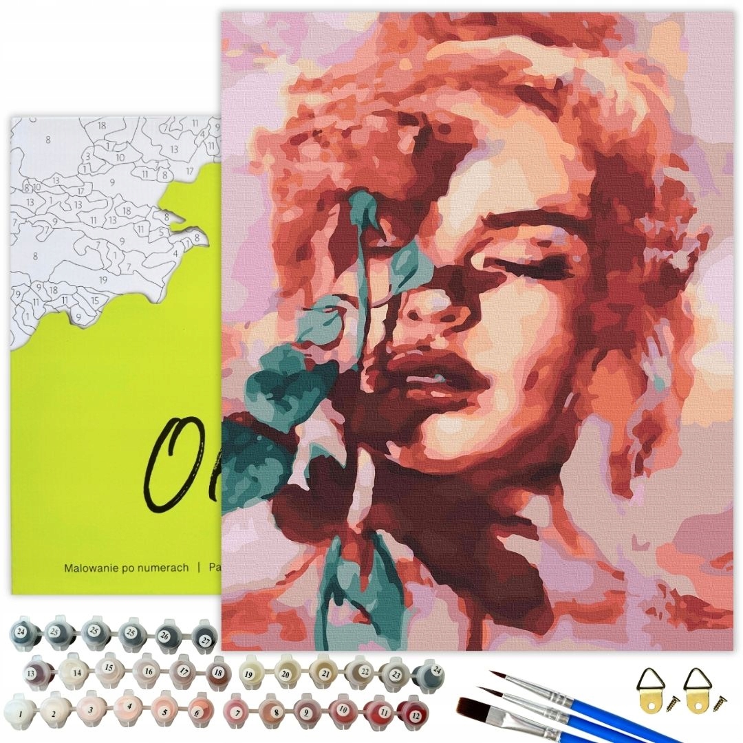 Malování Podle Čísel Žena Obrázky Pro Malování podle čísel s rámem Oh Art
