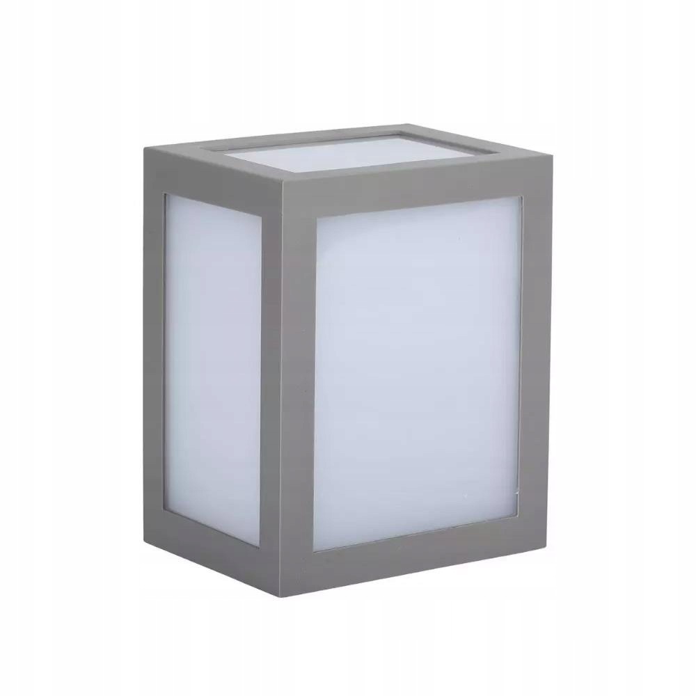 V-tac Nástěnné svítidlo 12W Led IP65 šedé VT-822 6400K 750lm
