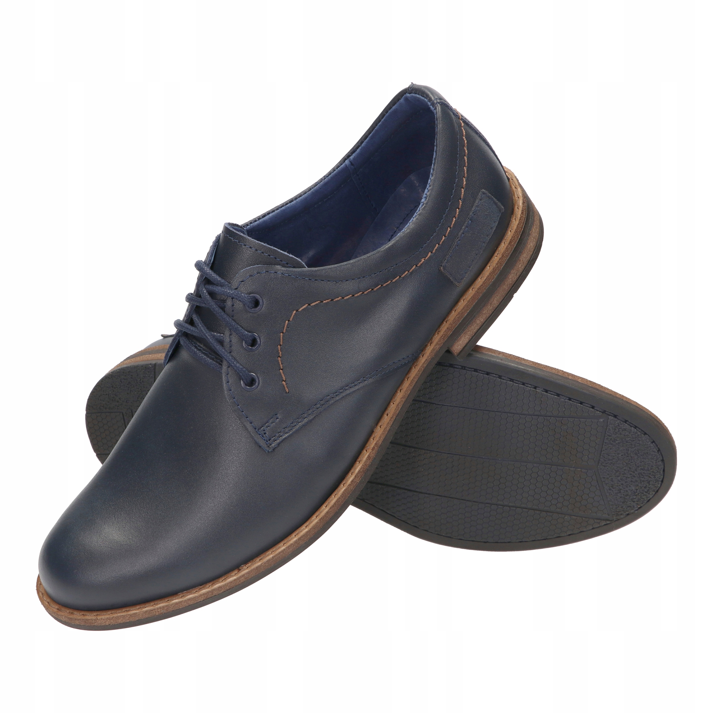 OBUWIE MĘSKIE SKÓRZANE CASUAL MEDARD R42 Marka Medard