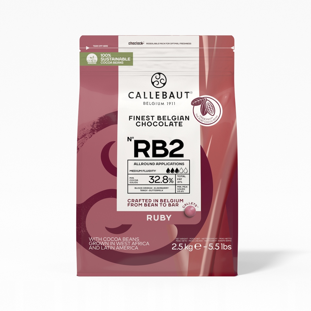 Czekolada Ruby 32,8% Callebaut Receptura RB2 2,5kg