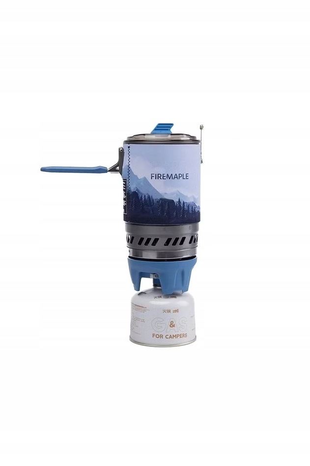 Turistický vařič Firemaple Fms-X5 Polaris Cooking System-Blue