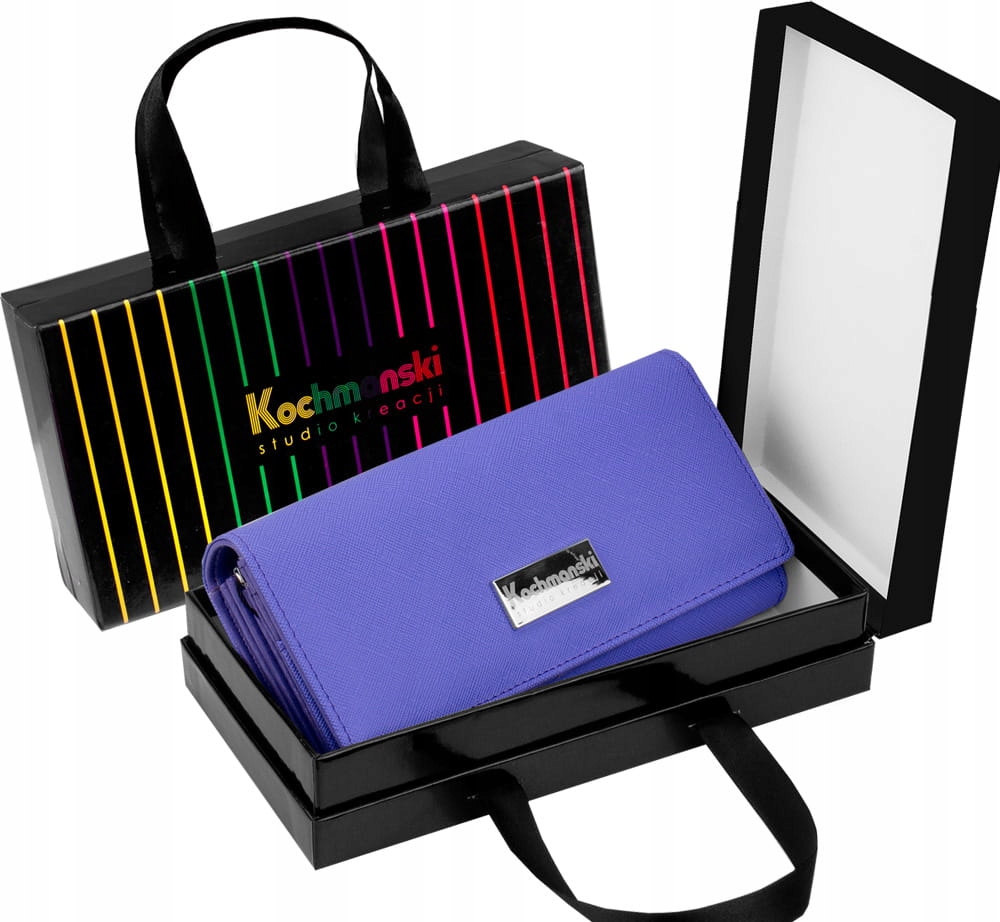 

Kochmanski portfel damski Premium rfid Saffiano