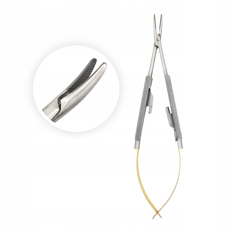 

Igłotrzymacz Castroviejo mikrochirurgiczne wygięty