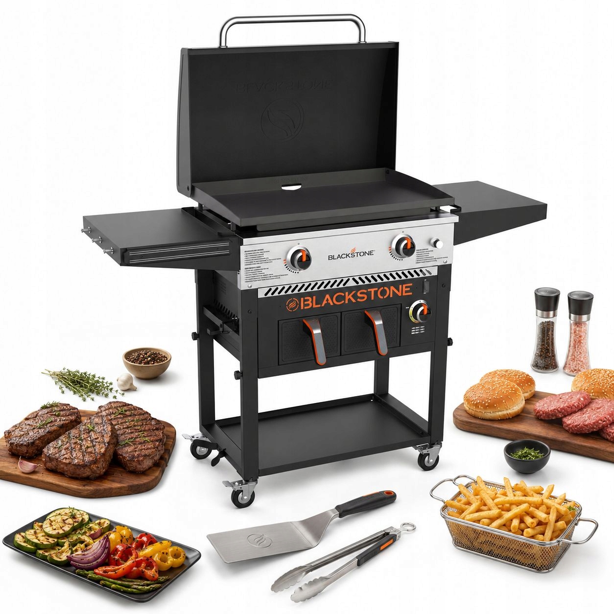 Blackstone 1785DK grill płyta plancha Air Fry frytownica beztłuszczowa