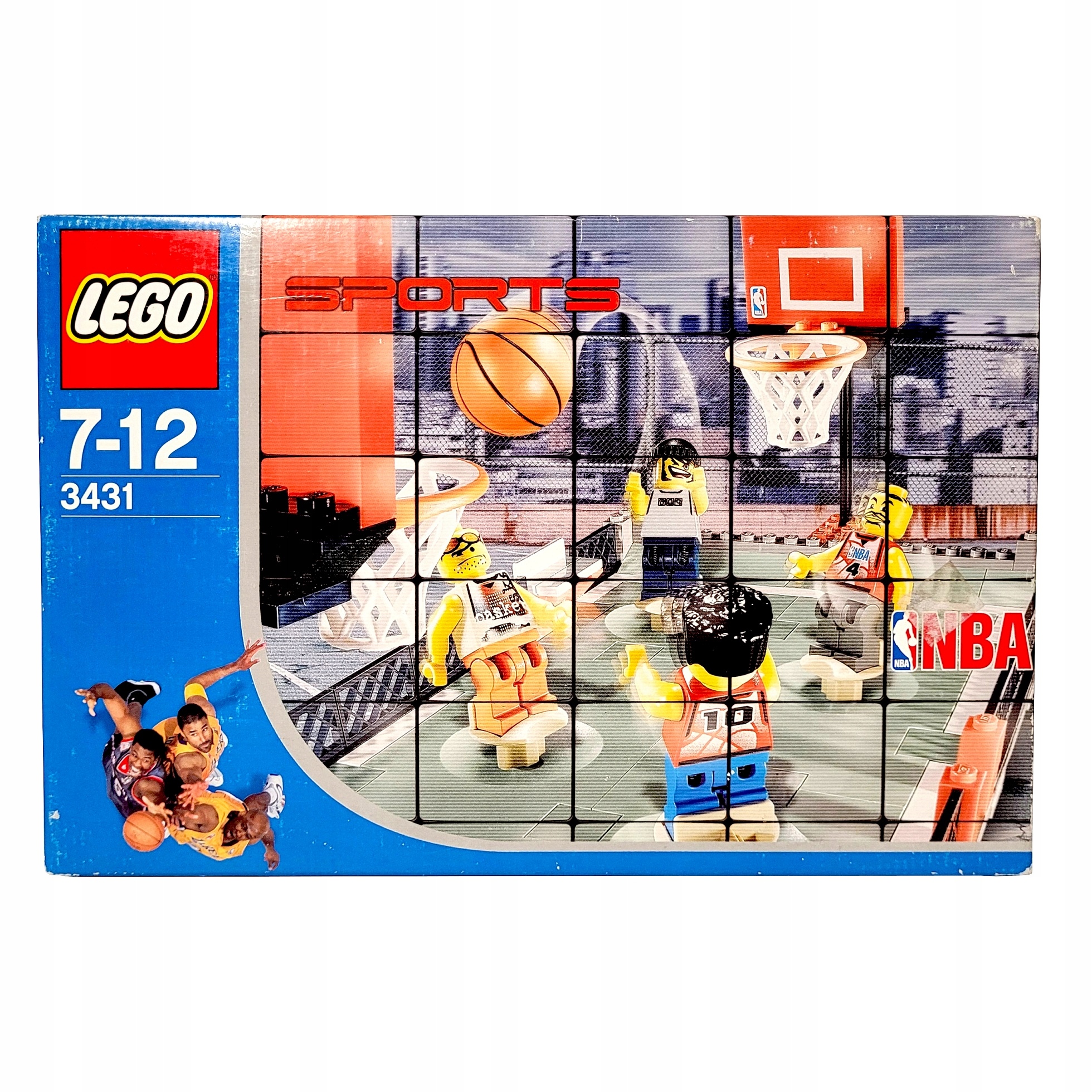 Lego Nba Boisko Koszykówki 3431 Streetball Basketball Sports Misb 2003
