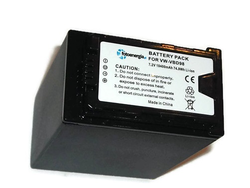 

Bateria do Panasonic VW-VBD58 VW-VBD58-K AG-VBR59