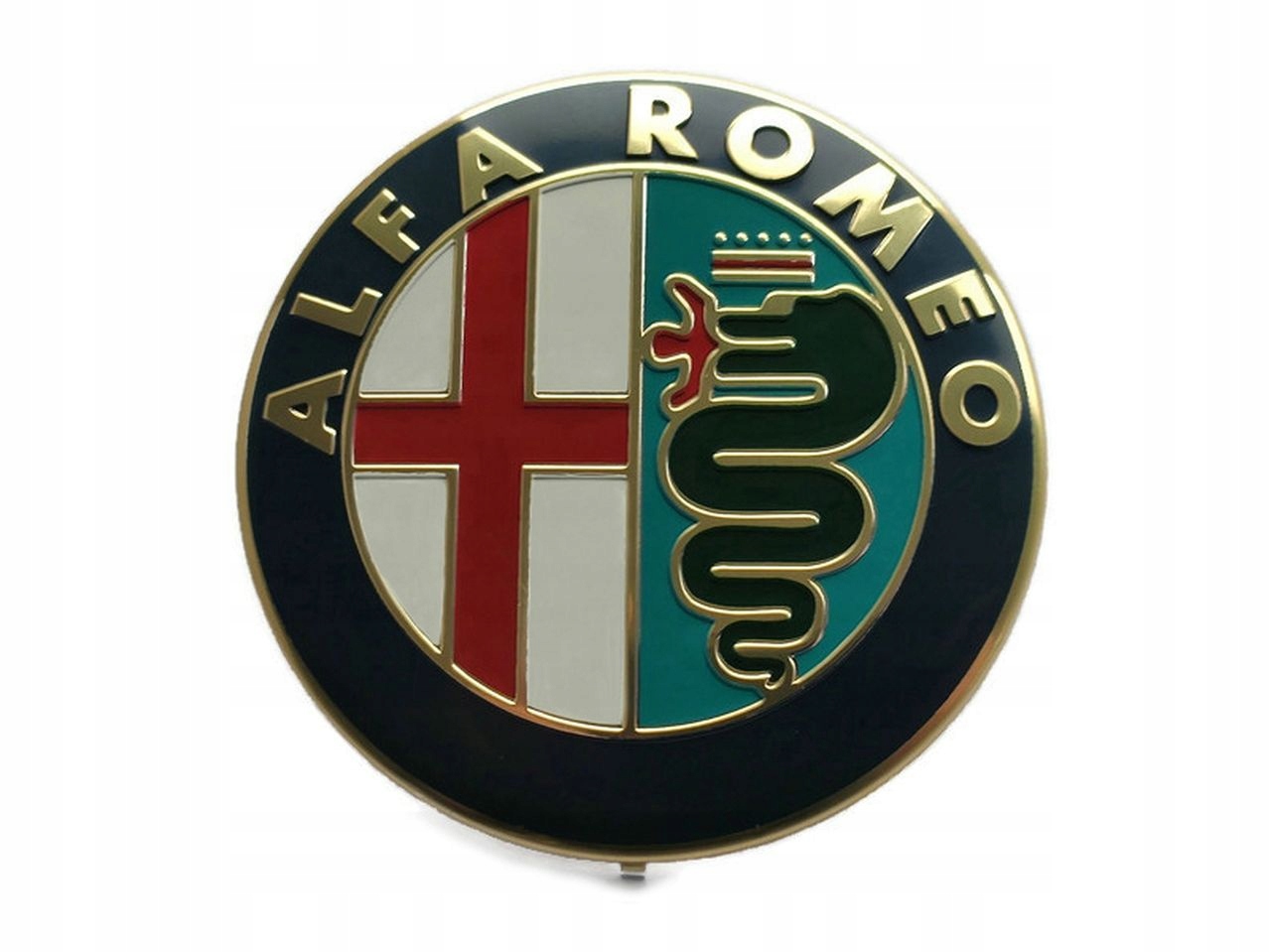 EMBLEMAT ZNACZEK LOGO ALFA ROMEO 74mm MITO 147 159 GT TONALE STELVIO GIULIA Marka Alfa Romeo
