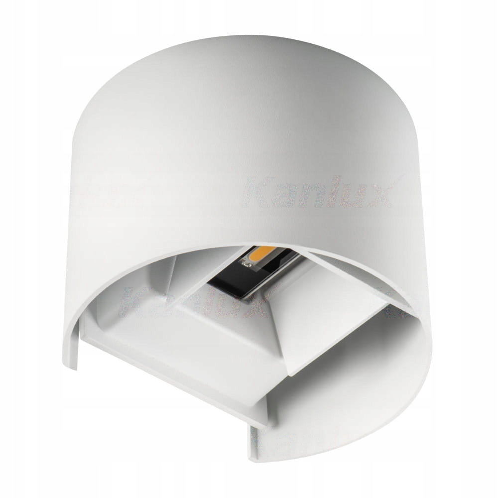 Kanlux Led venkovní nástěnné svítidlo 7W Bílé IP54 Reka Moderní hliníkové svítidlo
