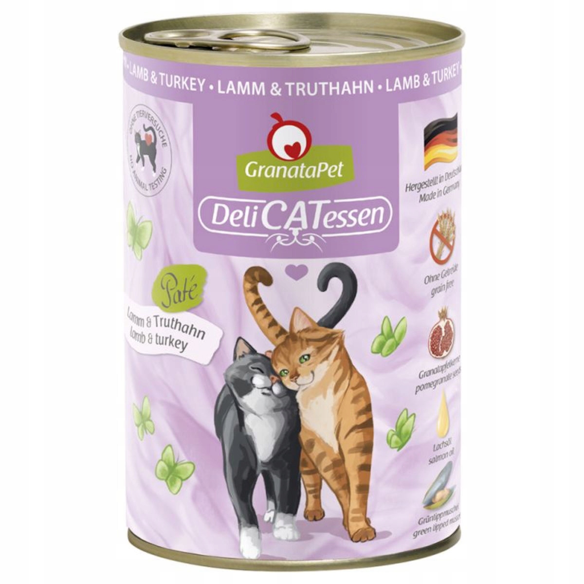 GranataPet DeliCatessen jehněčí a krůtí 12 x 400 g