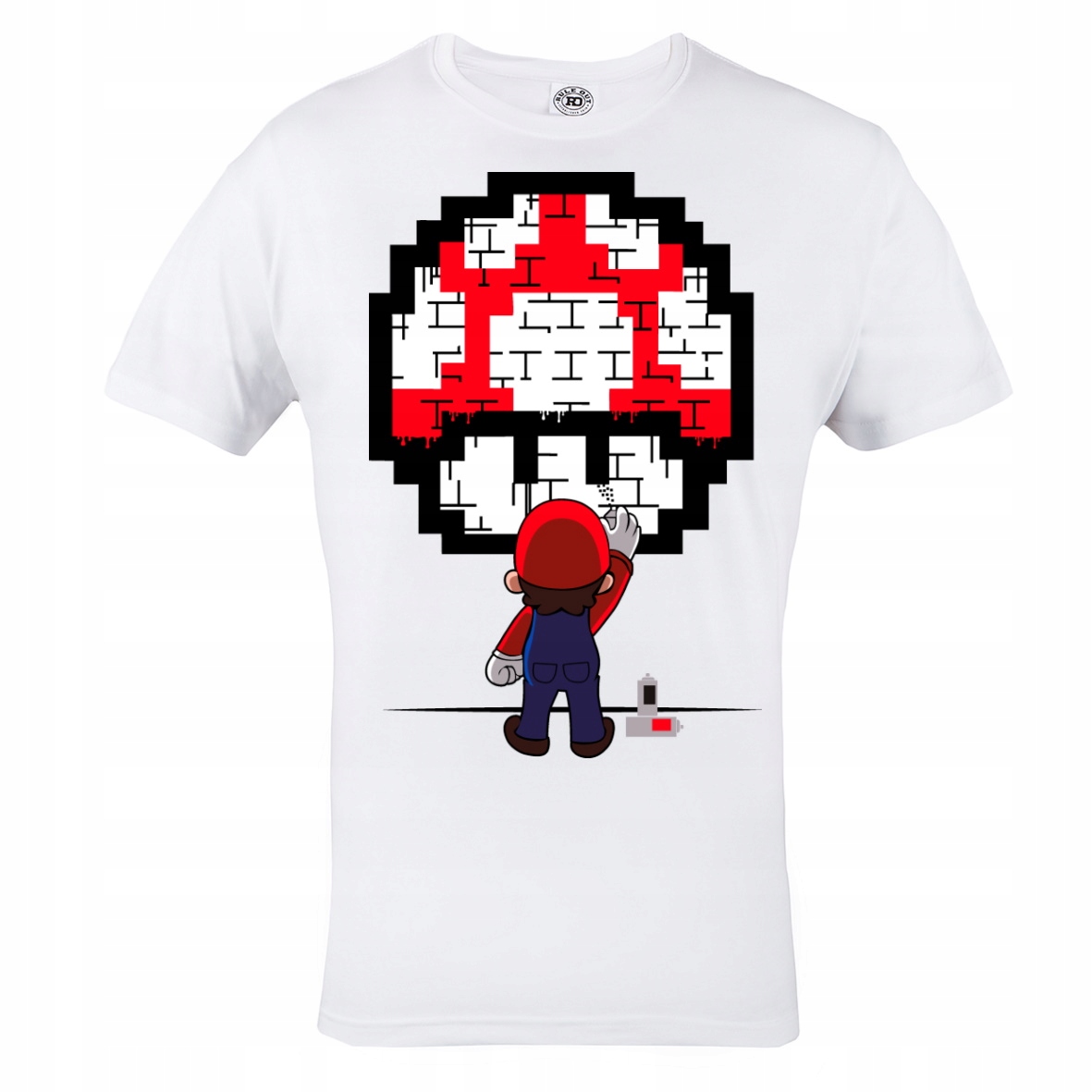 

Koszulka Z Nadrukiem Gra Retro Super Mario Bross