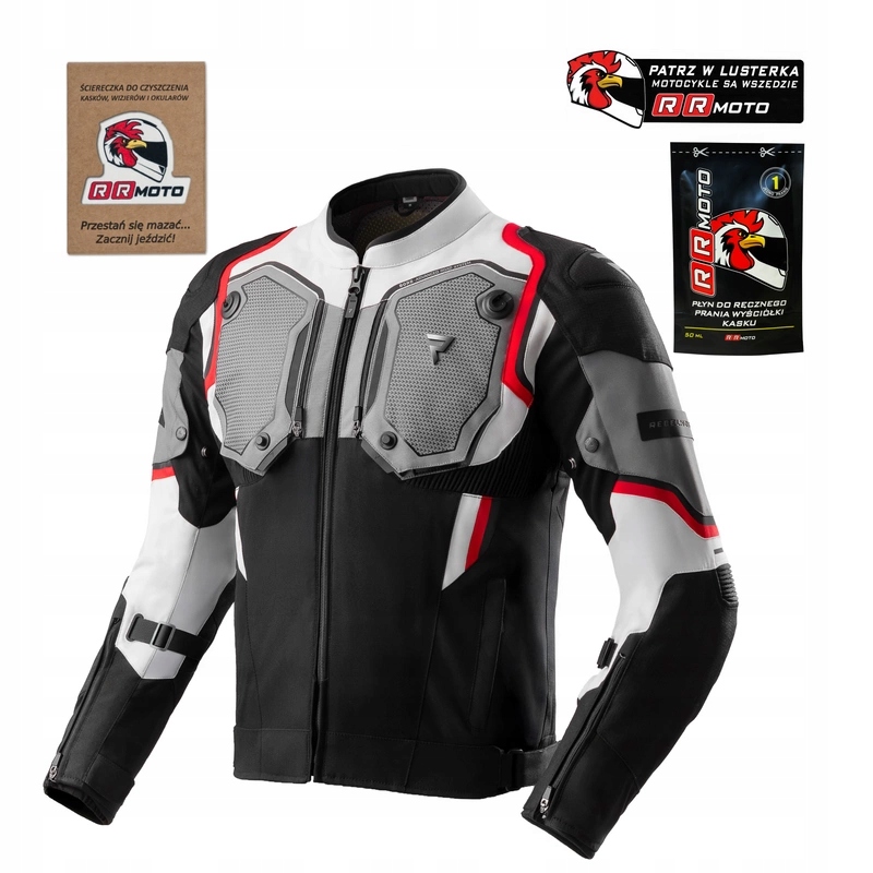Bunda Rebelhorn Borg II Black/grey/red čierna sivá červená Darčeky