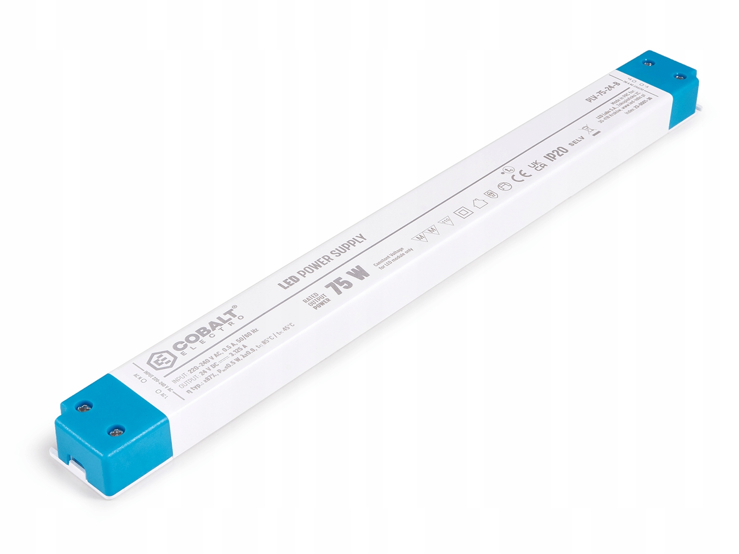 Zasilacz LED CobaltElectro PLV 24V 75W IP20 B