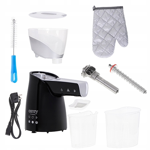 DOMOWA PRASA WYCISKARKA DO TŁOCZENIA OLEJU NASION Kolor dominujący czarny