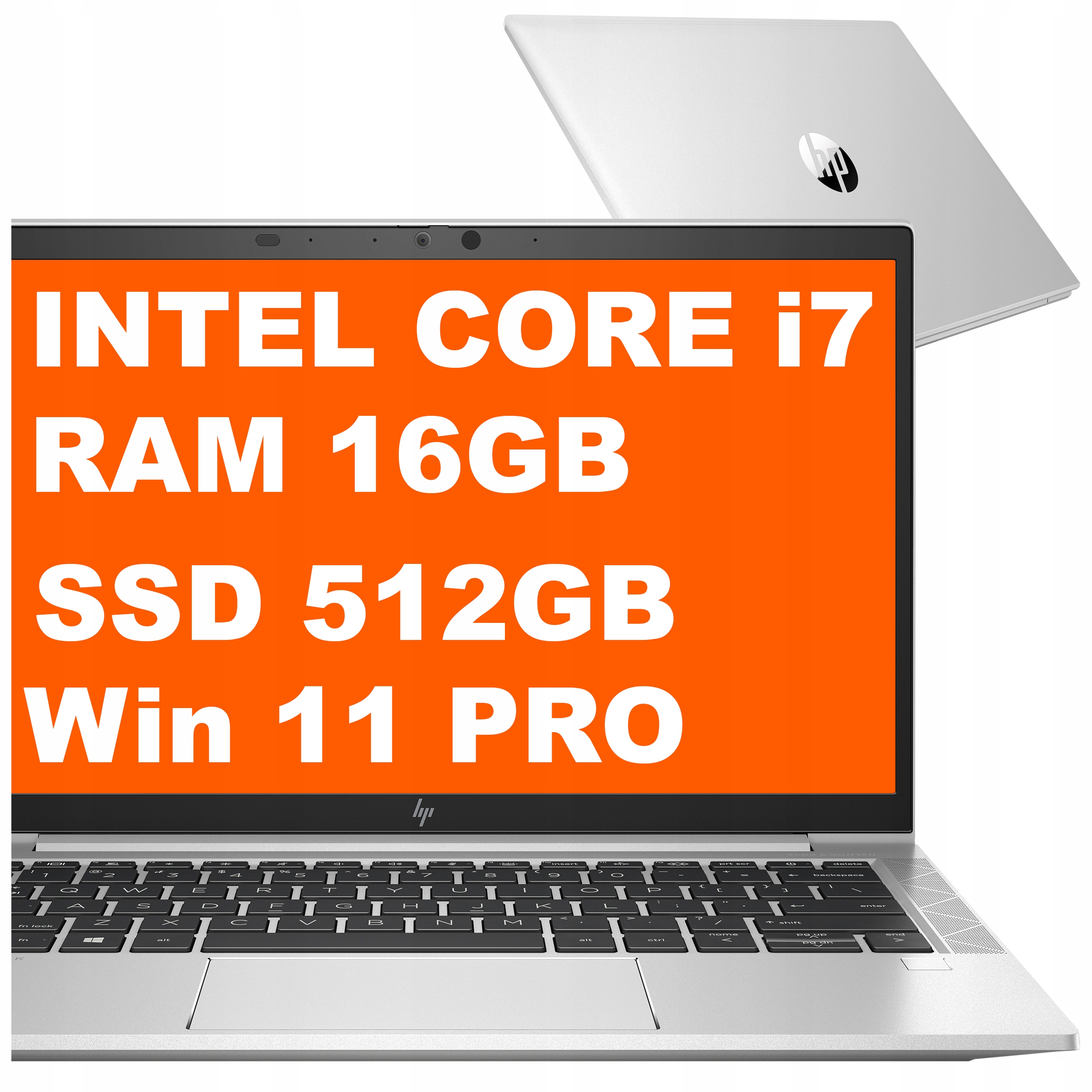 Firemní Notebook do kanceláře Hp EliteBook 830 Intel i7 Ssd 512 Gb Fhd W11 Pro
