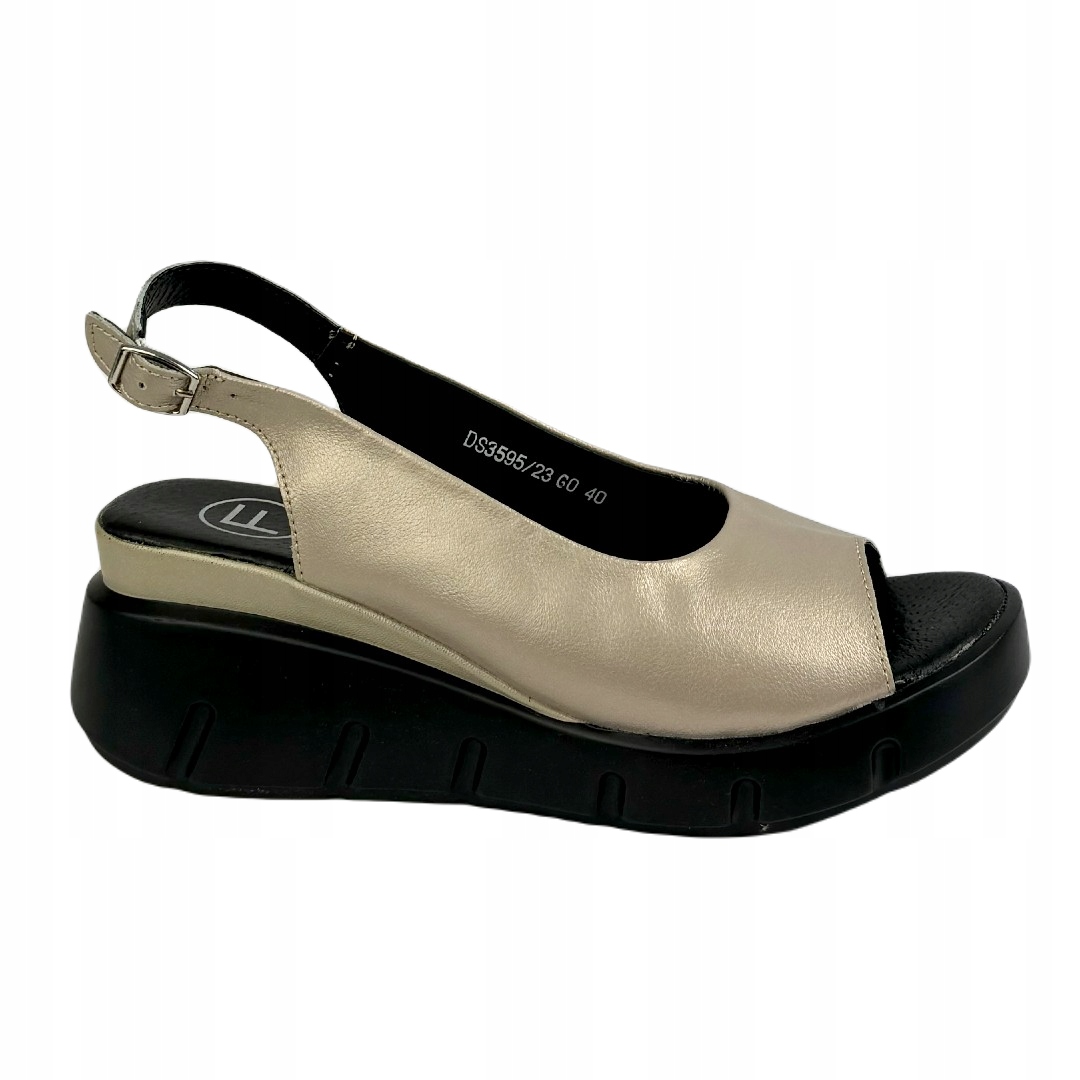 Dámské sandály Filippo DS3595/23 Zlaté 40, Zlato