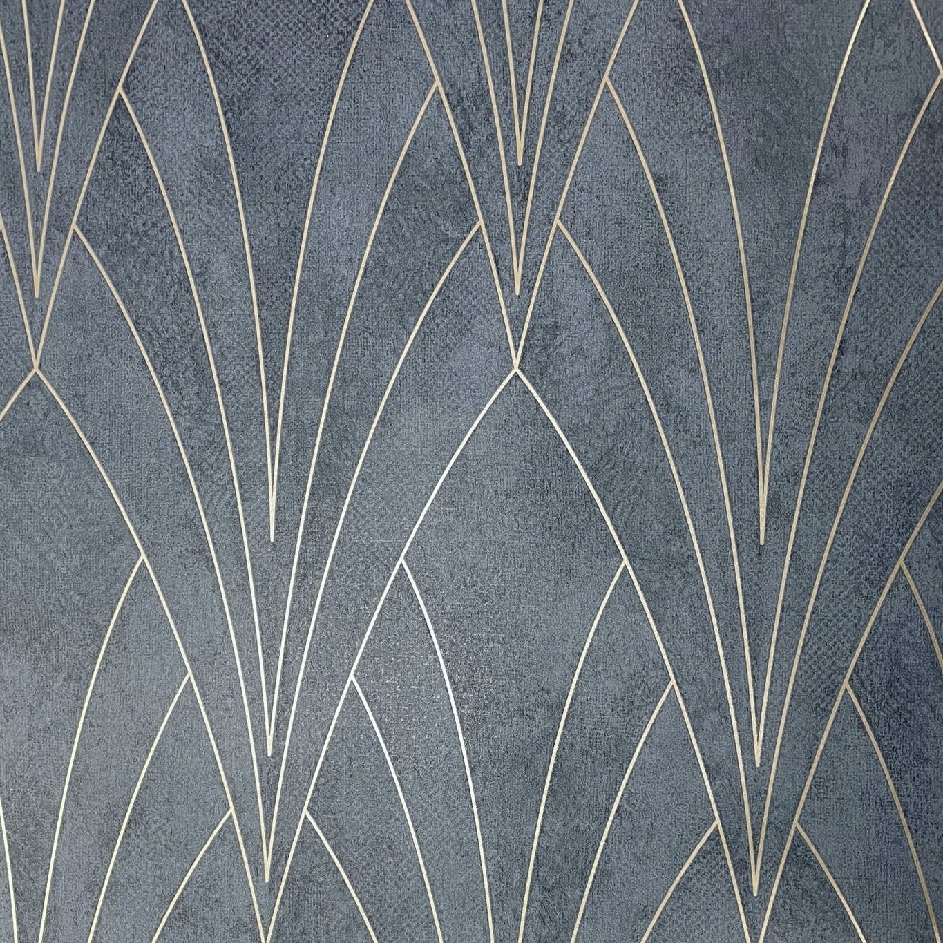 

Tapety Tapeta Geometryczna Art Deco Granat Ugepa