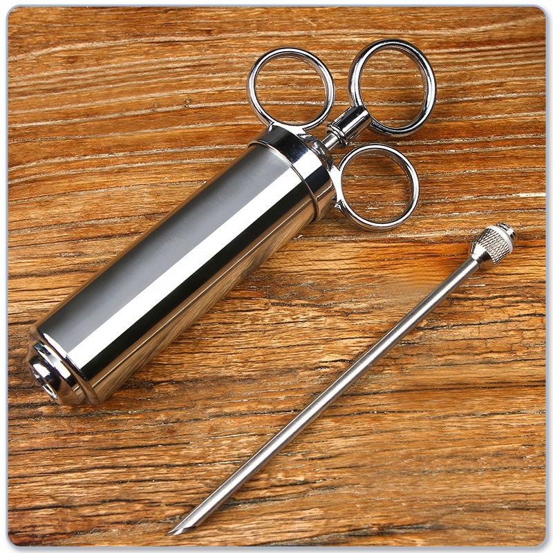 PROFESJONALNA STRZYKAWKA DO PEKLOWANIA MIĘSA NASTRZYKIWACZ 60 ml 3 IGŁY Producent bez marki