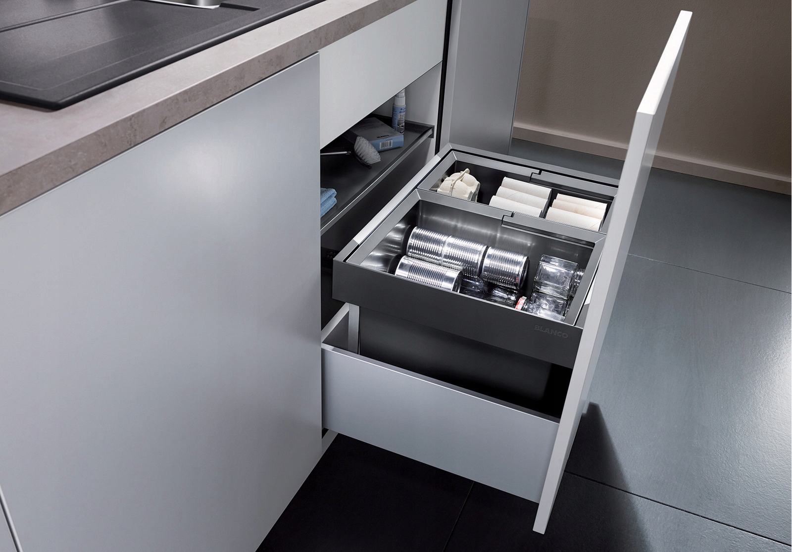 BLANCO FLEXON II 60/2 Z POKRYWĄ SYSTEMOWĄ Marka Blanco