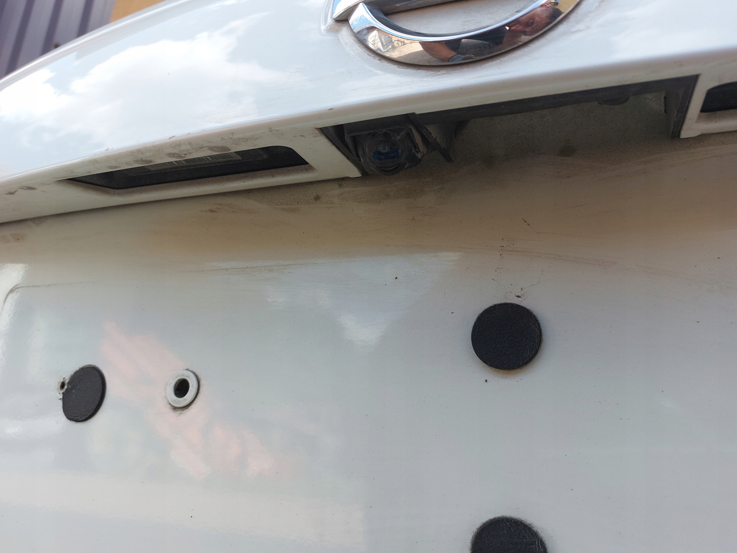 boot door NISSAN JUKE and 15r BIALA KAMERA