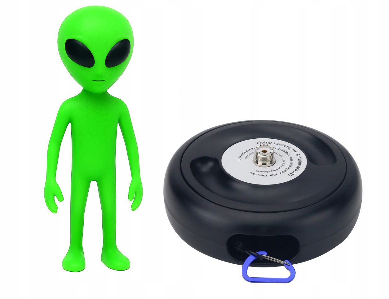 Antena przenośna U25 "ufo" Hf Qrp zakres 1–30 MHz 25W typ End Fed