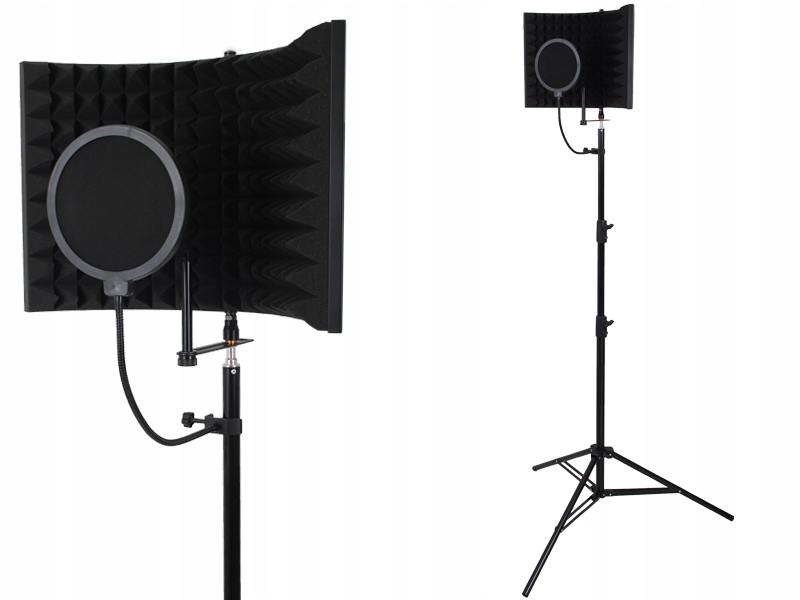 

Statyw Kabina Akustyczna mikrofonu Osłona Popfiltr