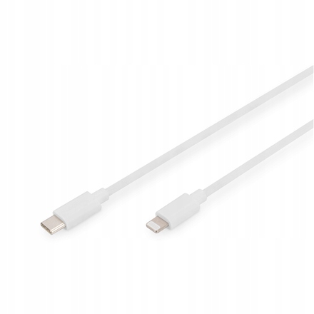 Digitus Męski Apple Lightning Męski Biały 24-pinowy Usb-c 2 m