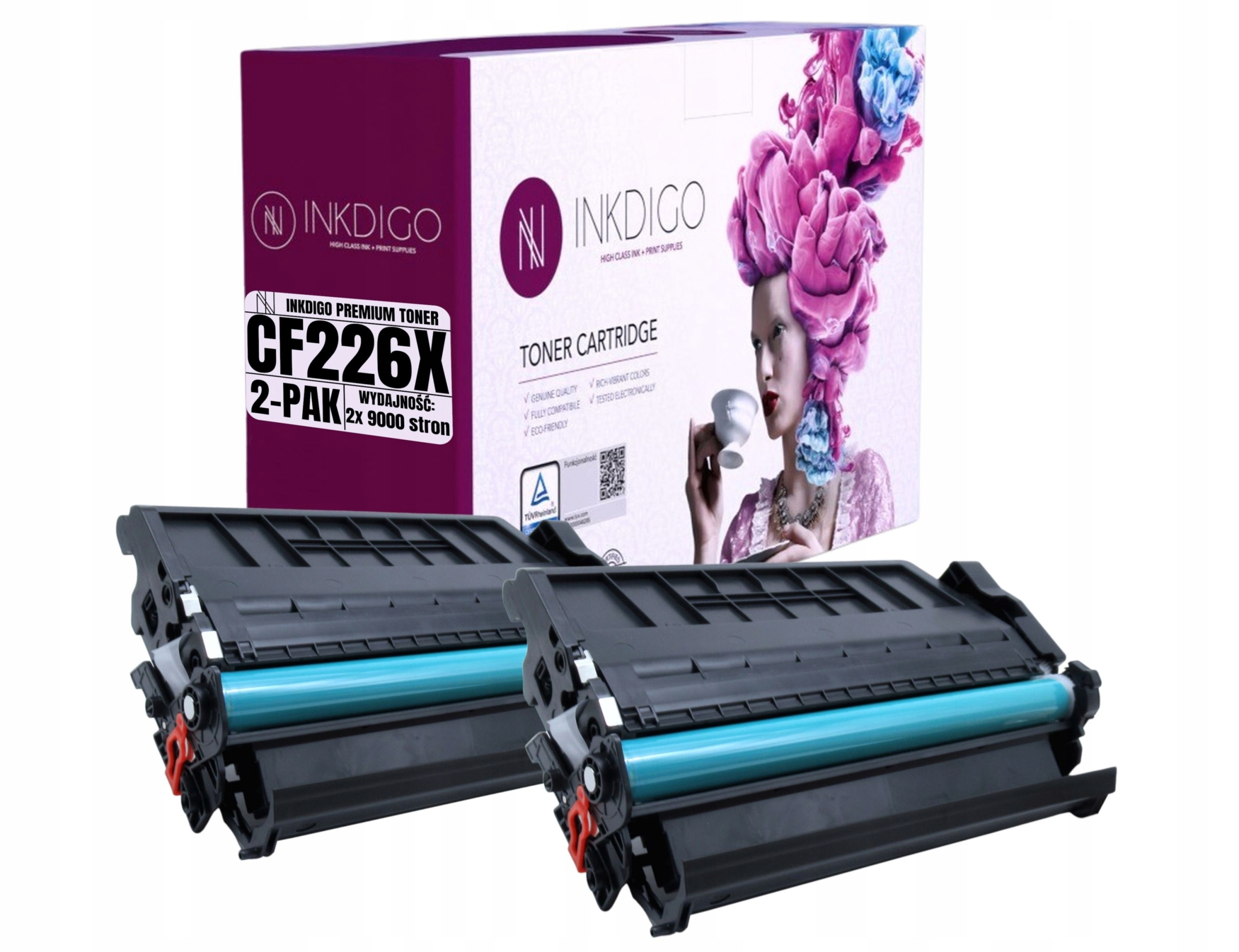 2x Toner zamiennik do HP LaserJet PRO M402 M426 Kolor czarny (black)