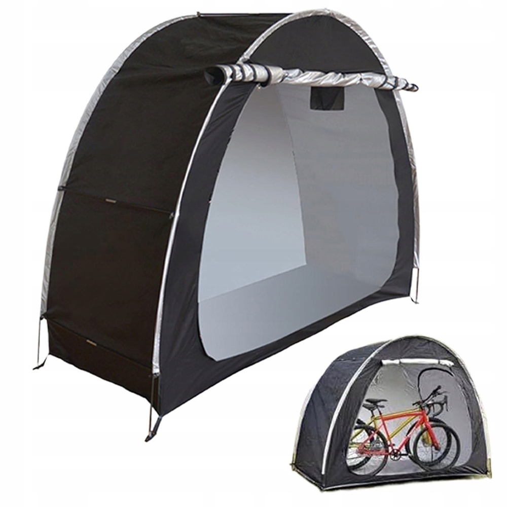 Namiot Rowerowy Całoroczny Wodoodporny Ogrodowy Schowek Na Rower 210D