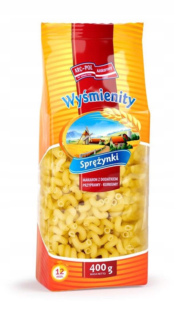 Arc-Pol Těstoviny vynikající pružinky 400 g