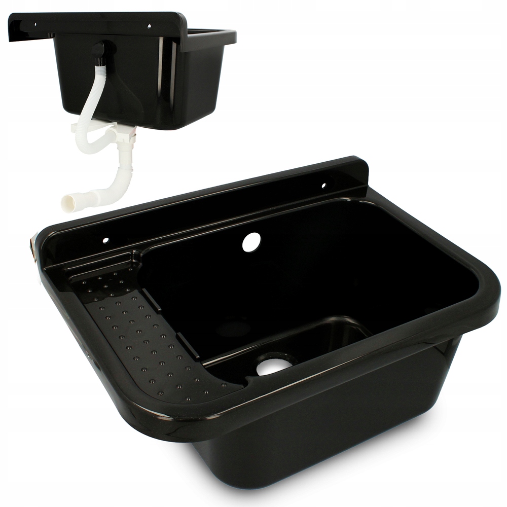 Dřez Diamond polypropylen černý