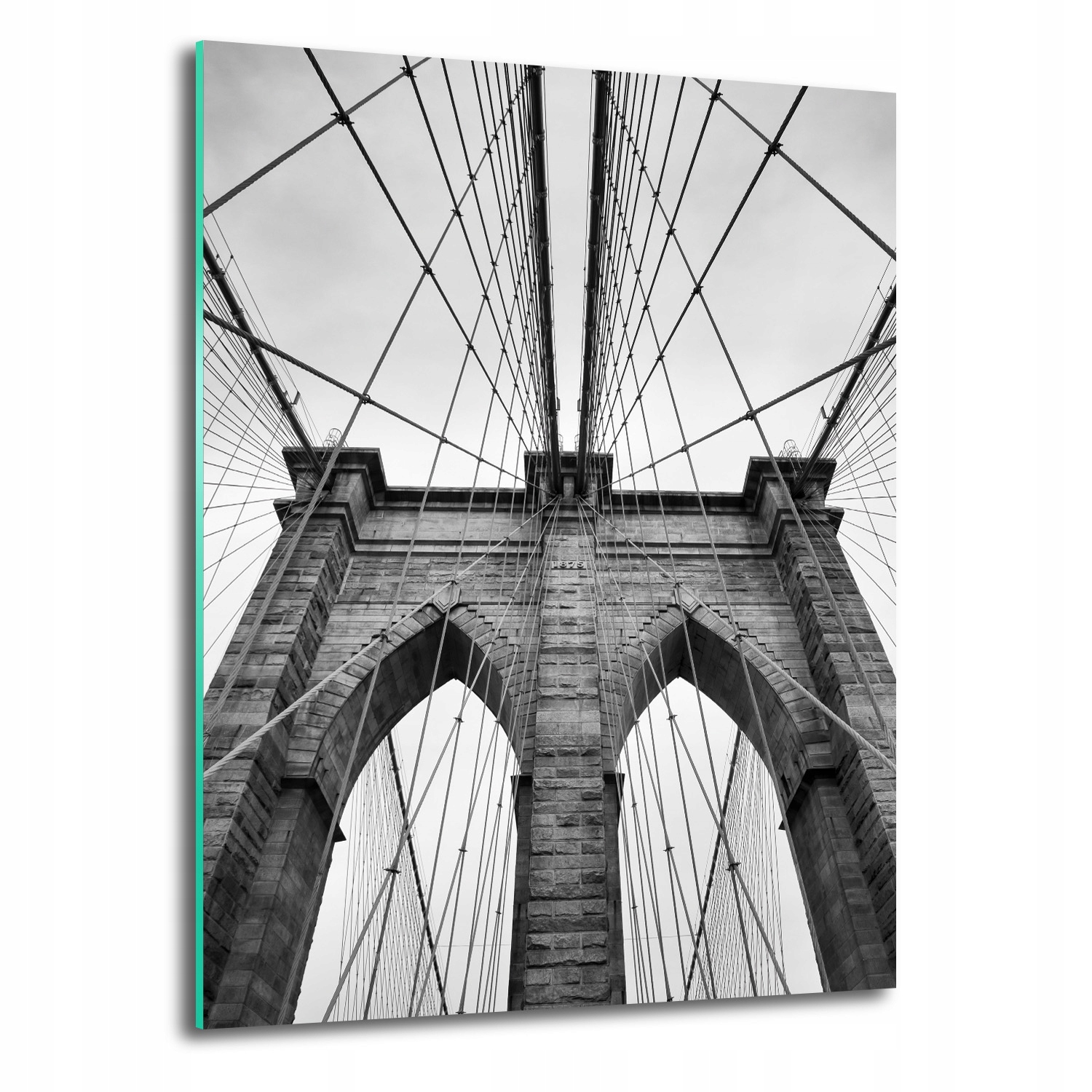 Skleněný obraz na zeď Brooklynský most Usa 70x100