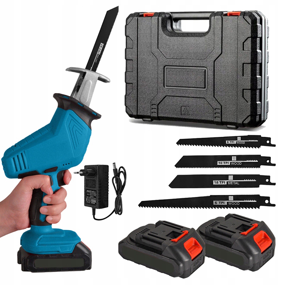 Pila Ocaska Akumulátorová Pila 21V 2xAKU 2000 mAh 4 Pilový List