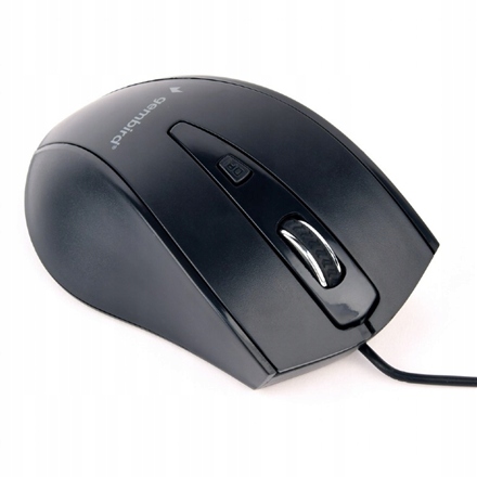 Gembird Mysz MUS-4B-02 Usb Standardowa Przewodowa Czarna