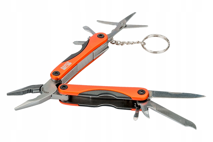Multitool narzędzie wielofunkcyjne mini z brelokiem Bahco 18 elementów