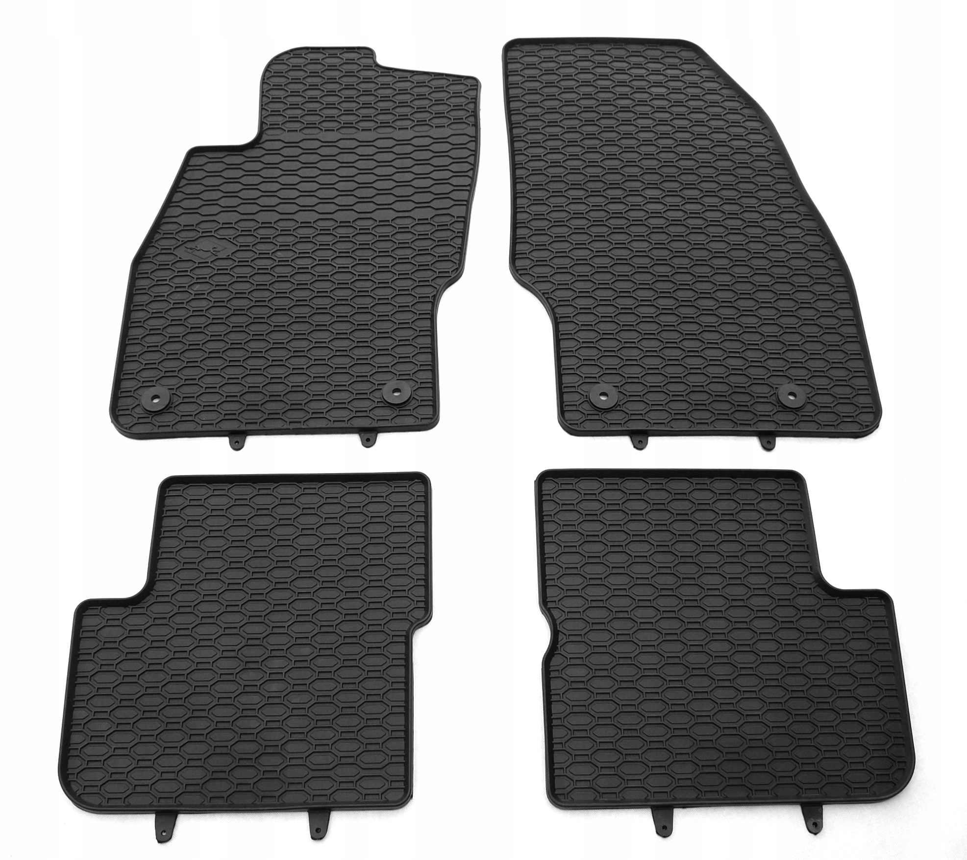 Opel Corsa D E 2006-2019 gumowe dywaniki Geyer Miarowe Typowe Stopery