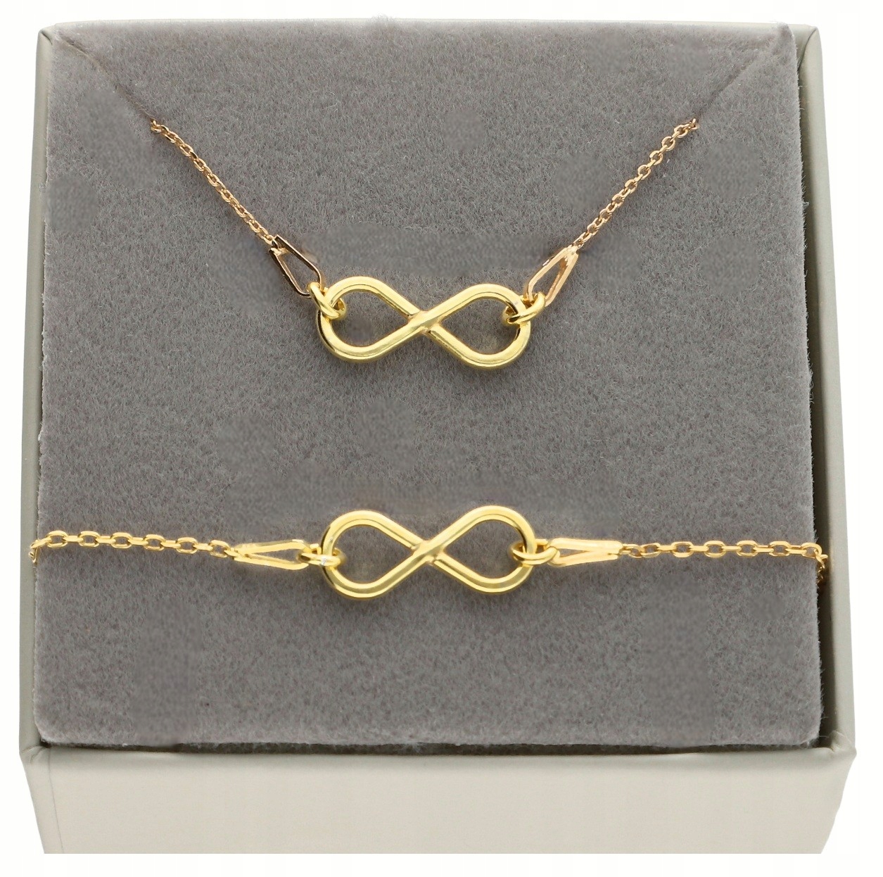 Komplet infinity nekonečno Celebrita zlato