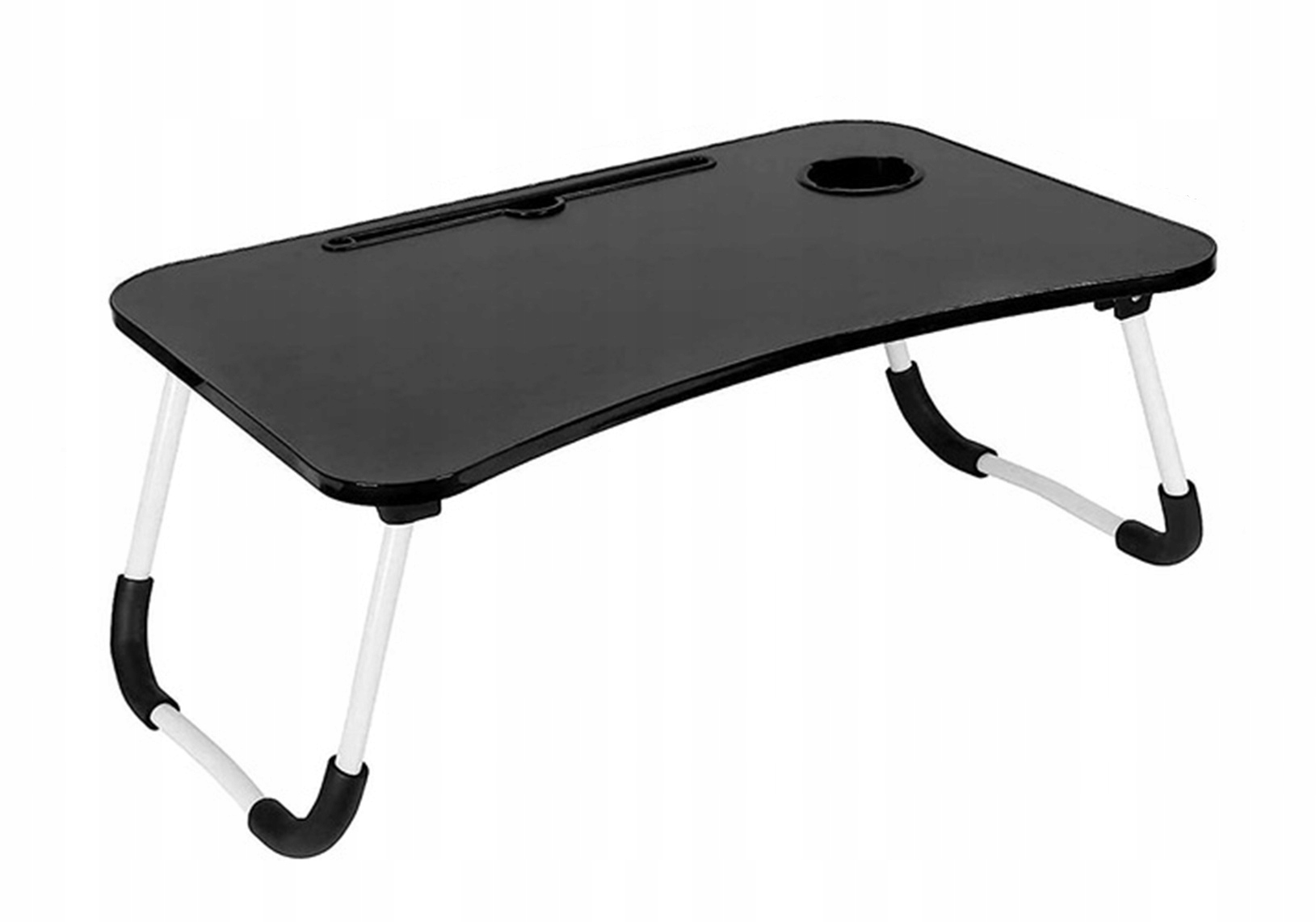 DUŻY STOLIK 40x60cm SKŁADANY POD LAPTOP ŚNIADANIOWY PODSTAWKA DO ŁÓŻKA TACA