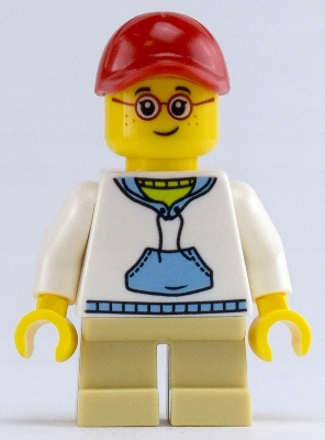 

Lego chłopiec okulary bluza czapka gen106 40305