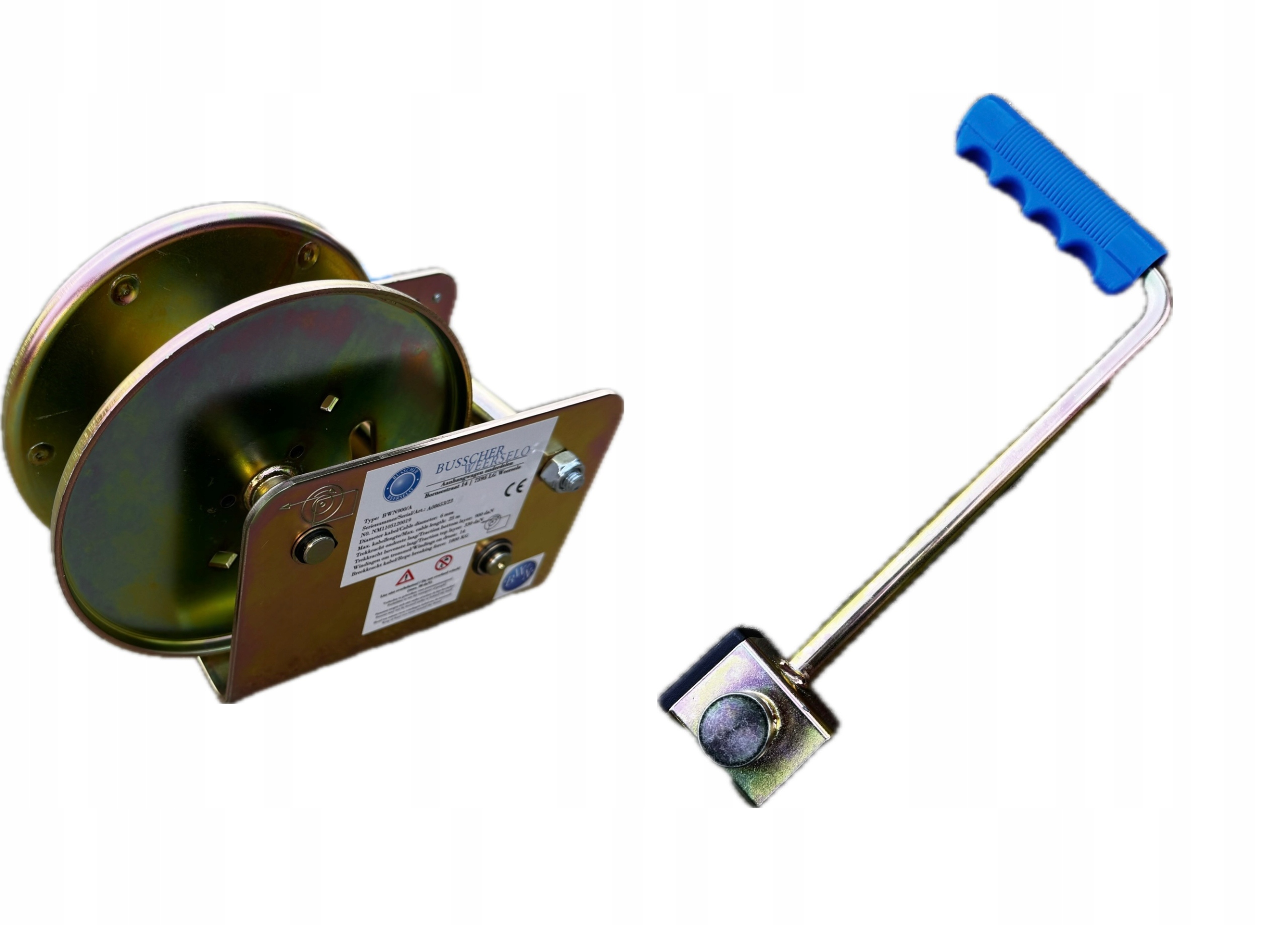 Naviják Bwn 900A tahač s klikou naviják nosnost 900 kg Busscher