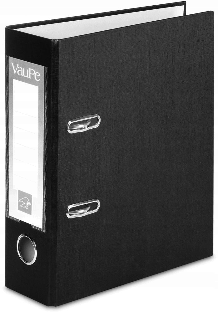 Segregator A5 75mm czarny VauPe FCK do 500 kartek biurowy na dokumenty x 20 EAN (GTIN) 5904287054020