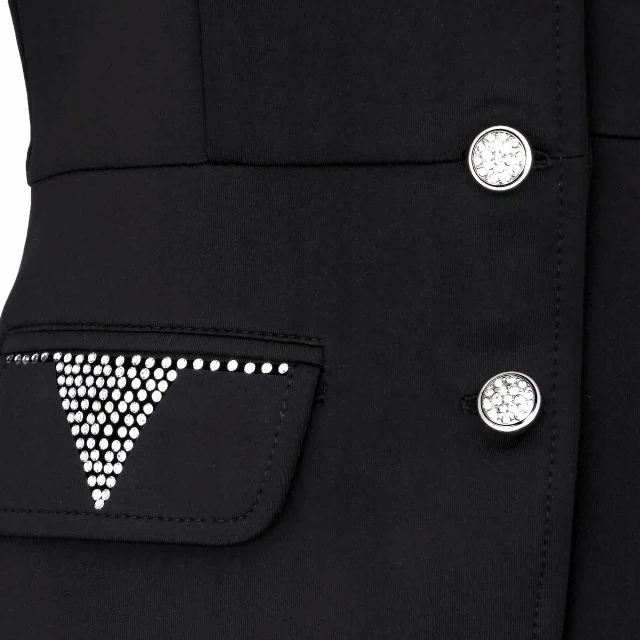 Frak konkursowy jeździecki damski EQUESTRIAN QUEEN Ava 24SS czarny 40 Kolekcja 24SS